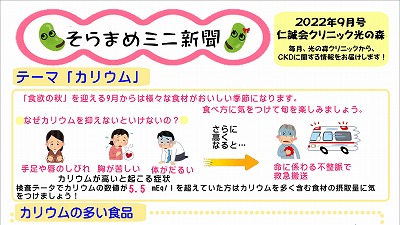 そらまめミニ新聞9月