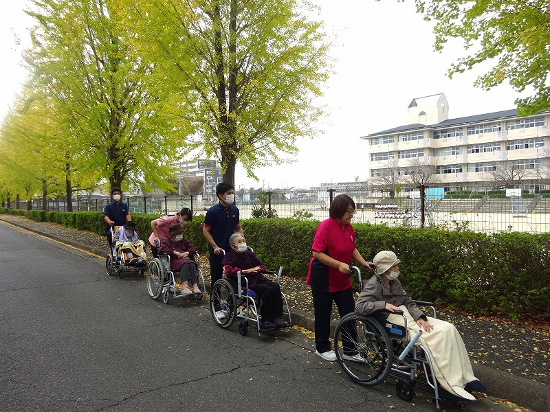 赤とんぼ長嶺銀杏